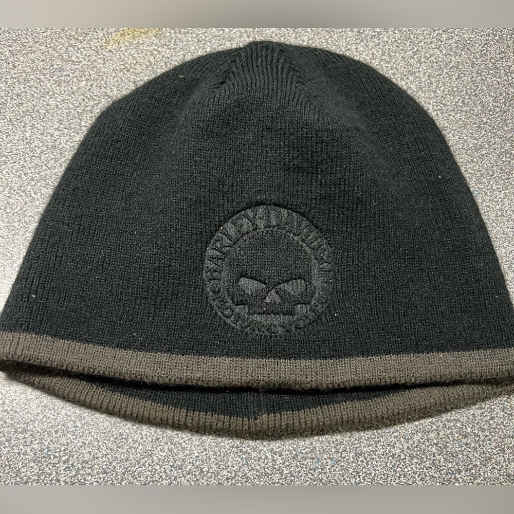 Men’s Harley Davidson Willie G Skull Knit Beanie